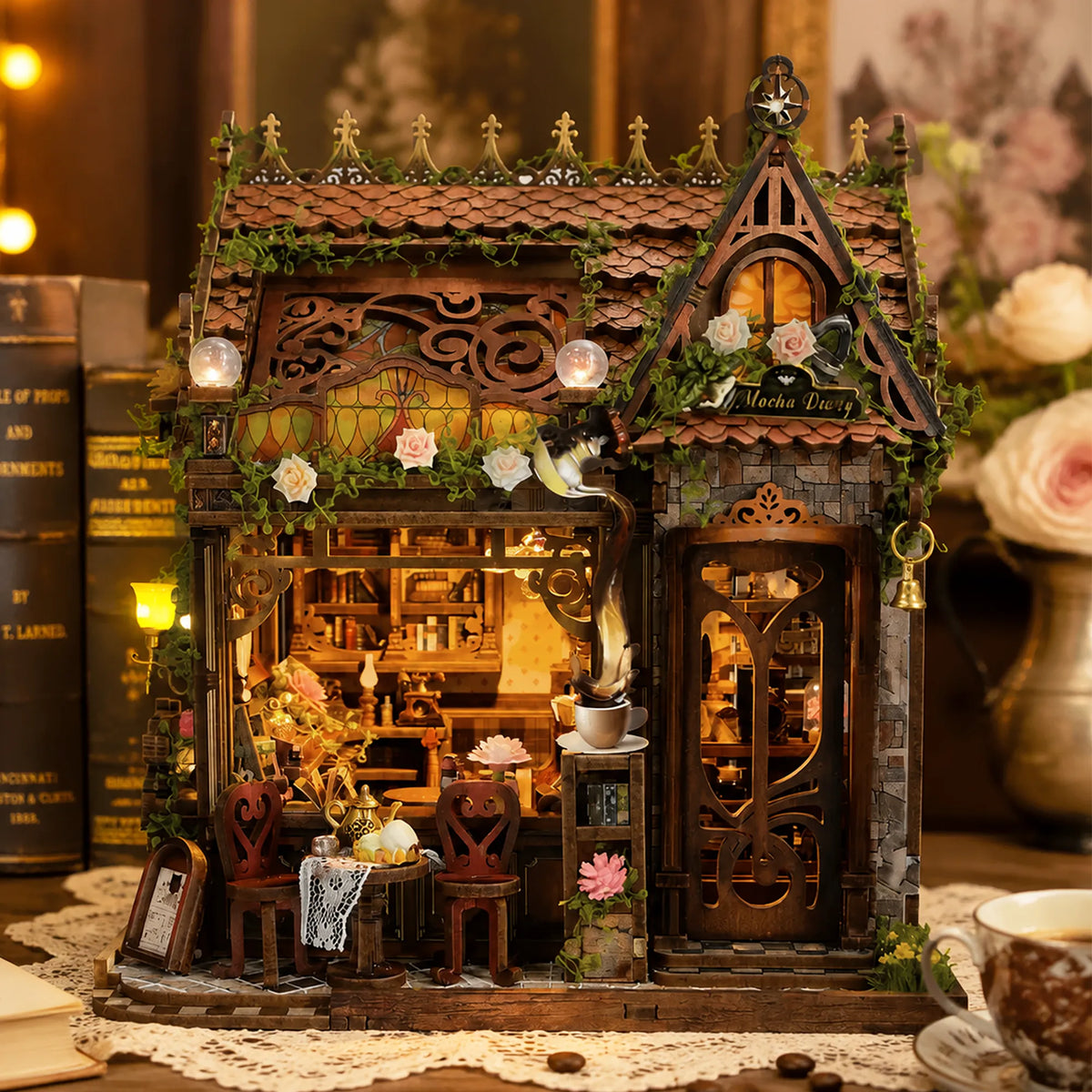 Cozy European Café Design