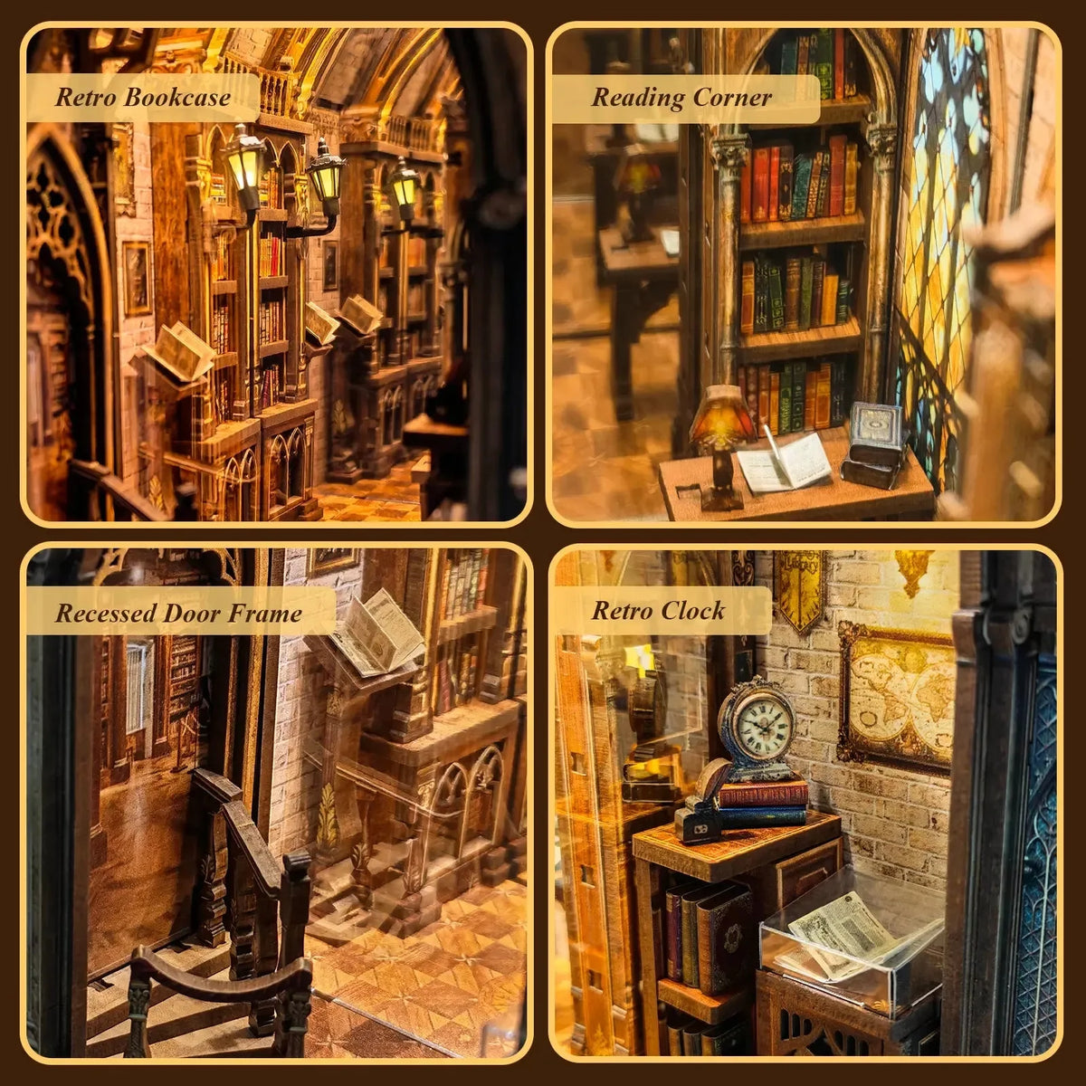 Intricate Library Details