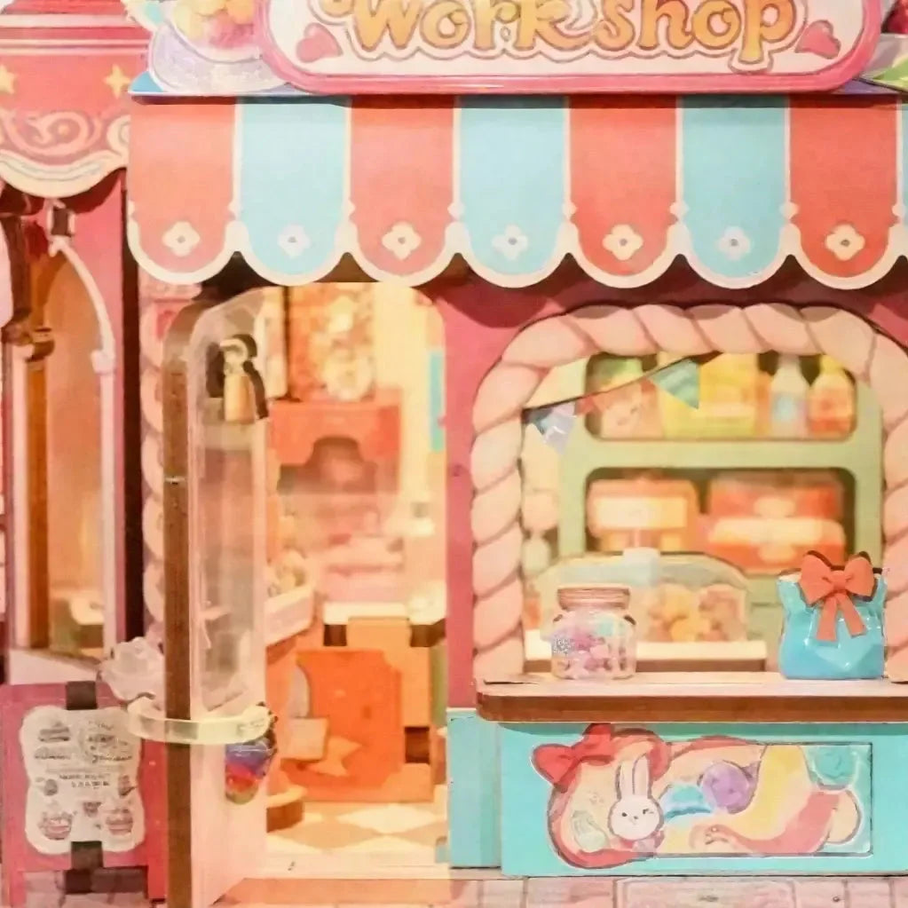 Openable Candy Shop Door