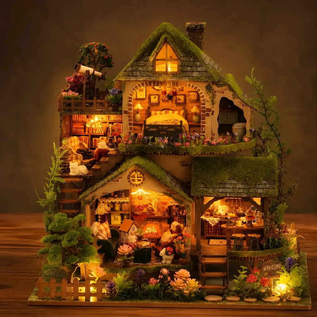 Warm Ambient LED Lighting