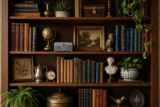 15 Vintage Decor Ideas to Make Your Bookshelf Magical