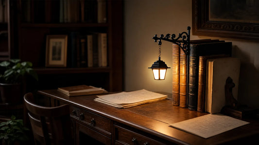 What is a Library Lantern? The Ultimate Guide to Decorative Bookshelf Lighting by NookSpirit