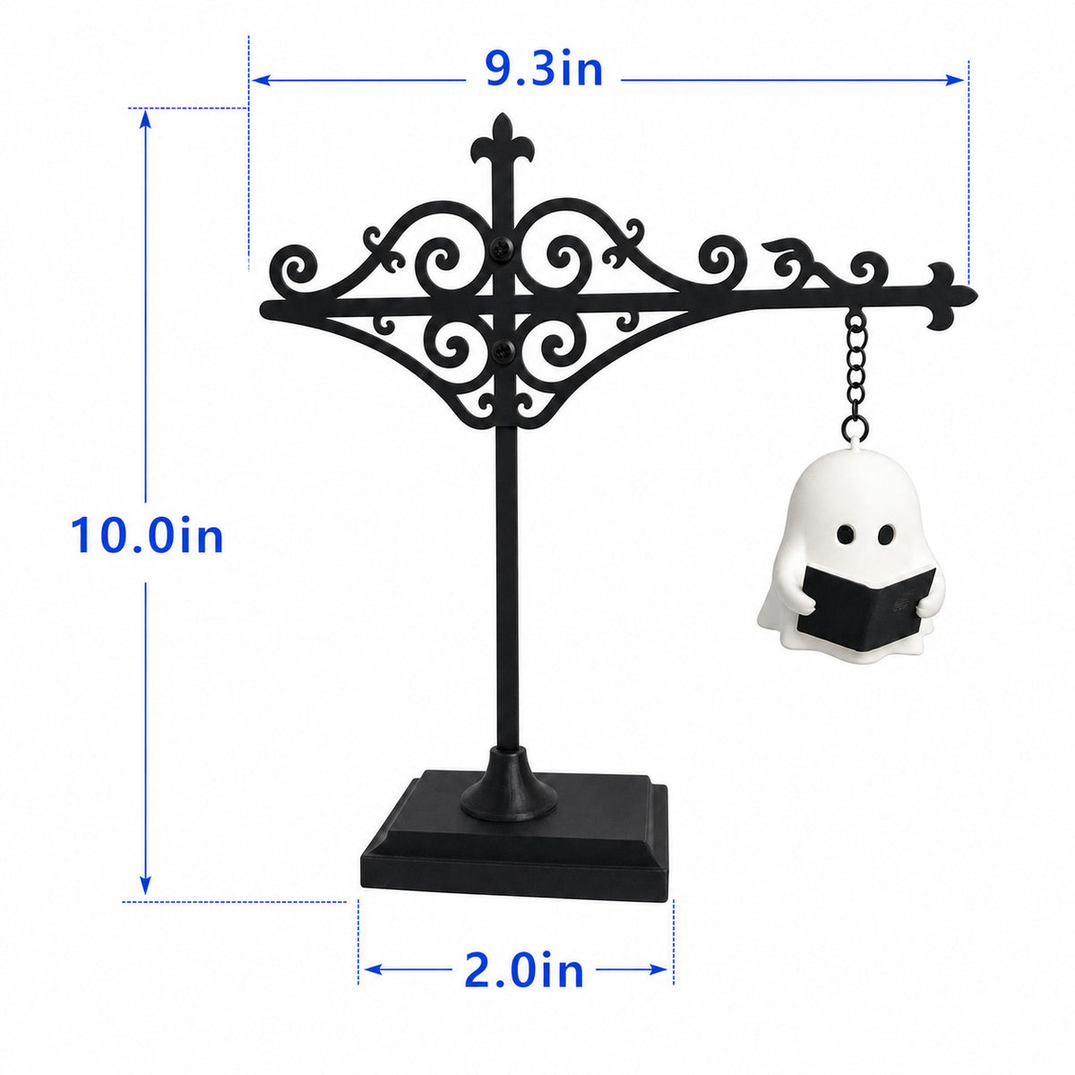 NookSpirit Ghost Reader Bookshelf Lantern - Nook Light Bookshelf Lamp