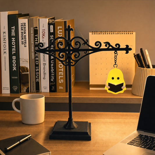 NookSpirit Ghost Reader Bookshelf Lantern - Nook Light Bookshelf Lamp