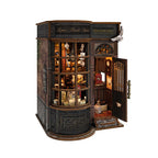 Night Owl Courier with its door open to reveal the miniature postal counter.