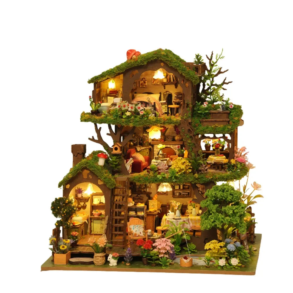 Time Treehouse green-roof edition against a white background.