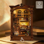Vintage Archive with a touch-lighting symbol at the front of its base.