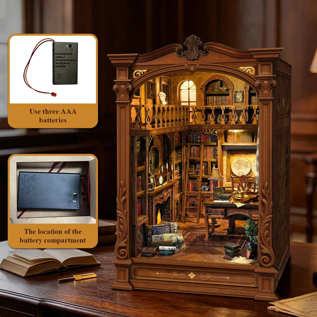 Vintage Archive with battery-box and compartment-location insets.